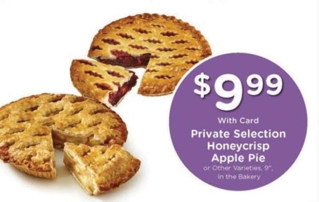 Private Selection Honeycrisp Apple Pie