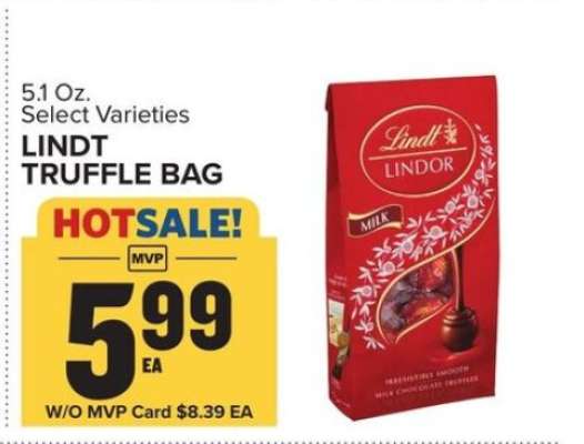 Lindt Truffle Bag