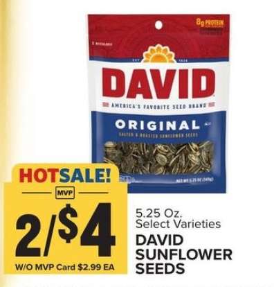 David Sunflower Seeds