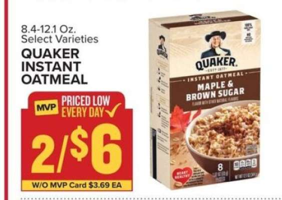 Quaker Instant Oatmeal