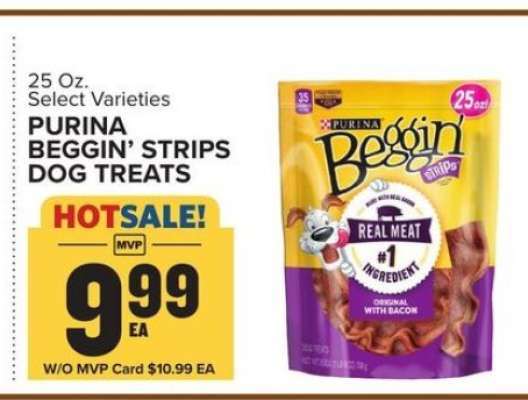Purina Beggin' Strips Dog Treats