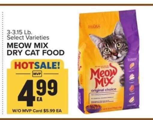 Meow Mix Dry Cat Food*