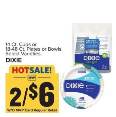 Dixie Cups or Plates