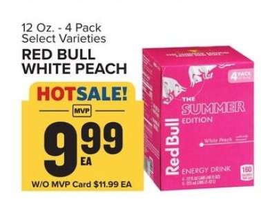 Red Bull White Peach