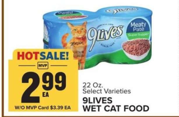 9Lives Wet Cat Food