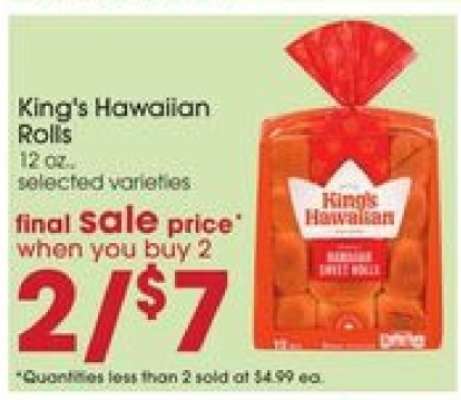King's Hawaiian Rolls