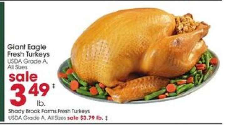 Giant Eagle Fresh Turkeys