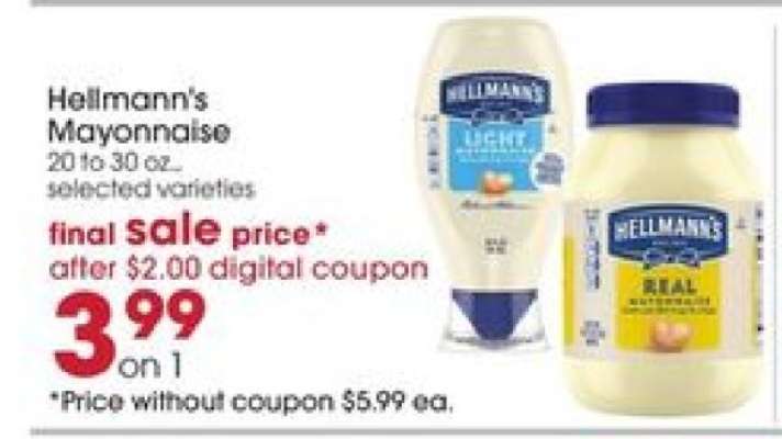 Hellmann's Mayonnaise