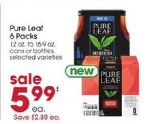 Pure Leaf 6 Packs