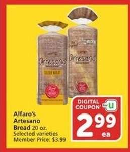 Alfaro's Artesano Bread