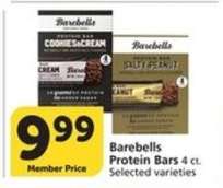 Barebells protein bars