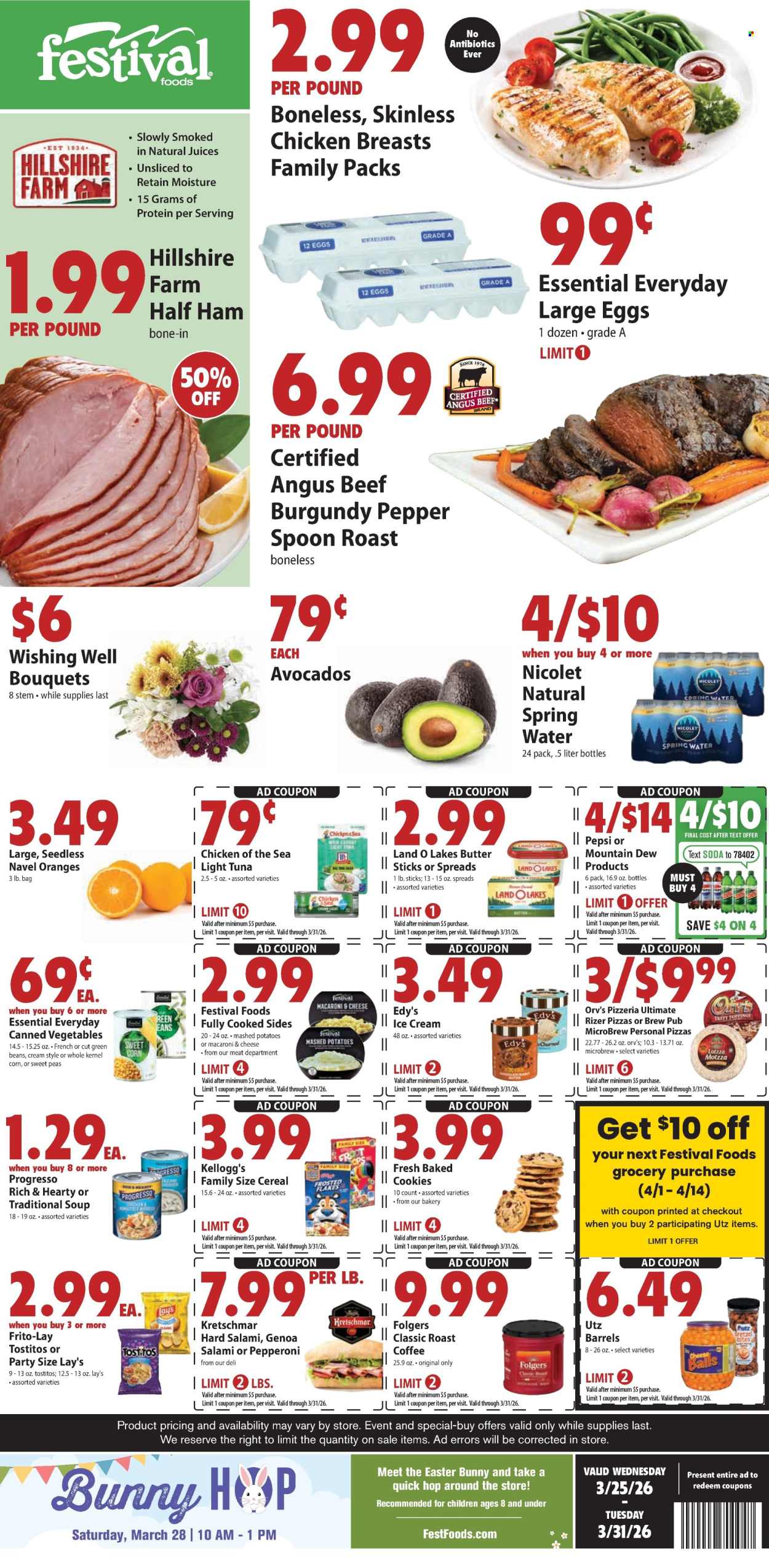 Festival Foods ad - 03/25/2026 - 03/31/2026. Page 1