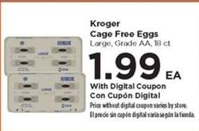 Kroger Cage Free Eggs