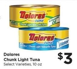 Dolores Chunk Light Tuna