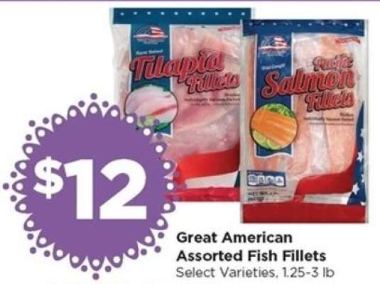 Great American Assorted Fish Fillets