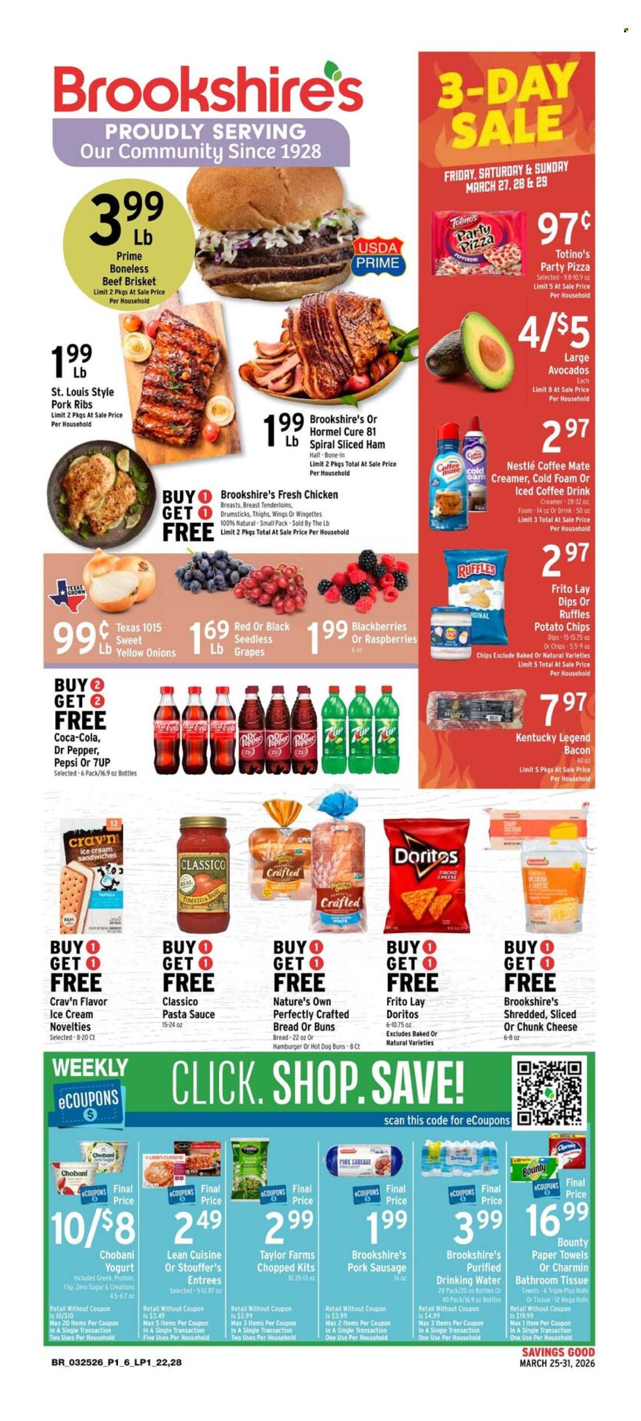 Brookshires ad - 03/25/2026 - 03/31/2026. Page 1