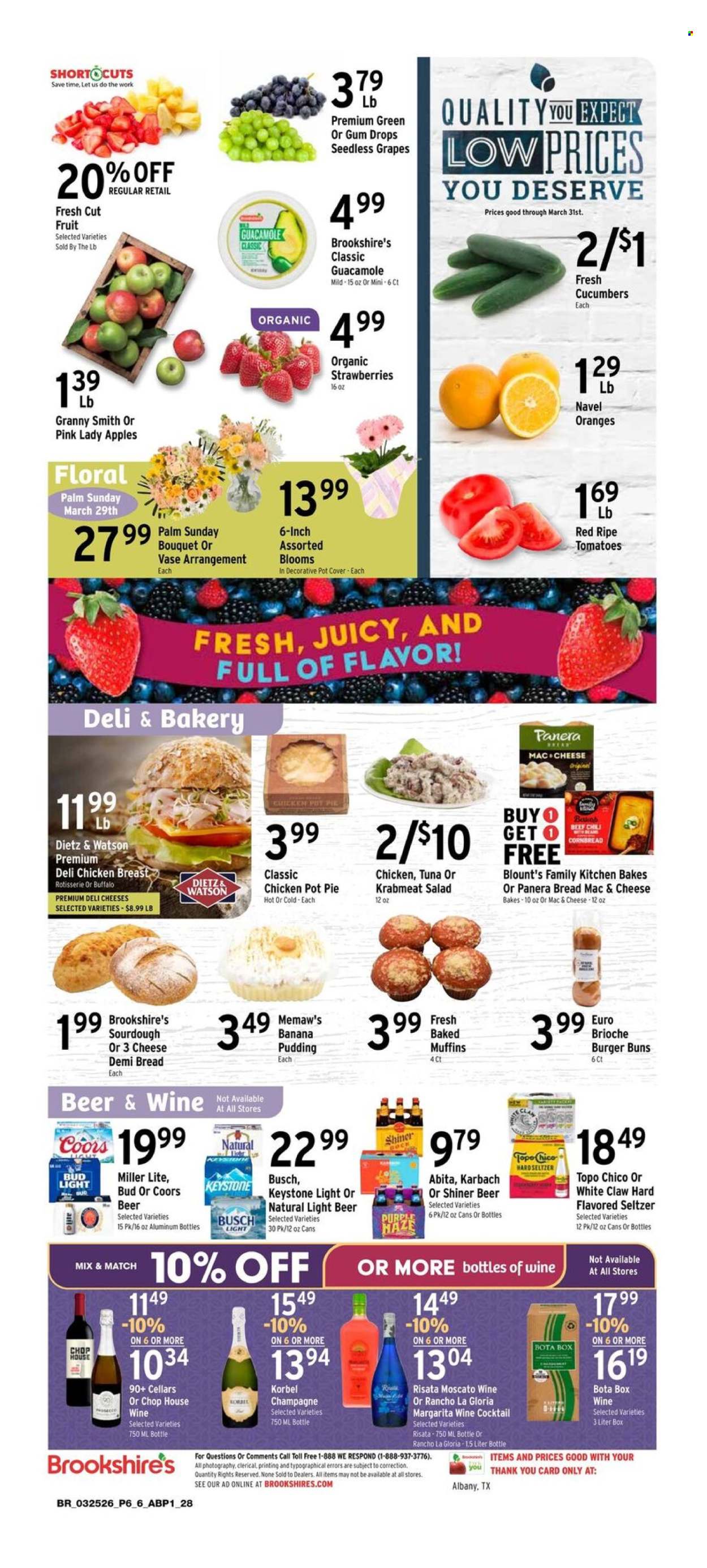 Brookshires ad - 03/25/2026 - 03/31/2026. Page 6