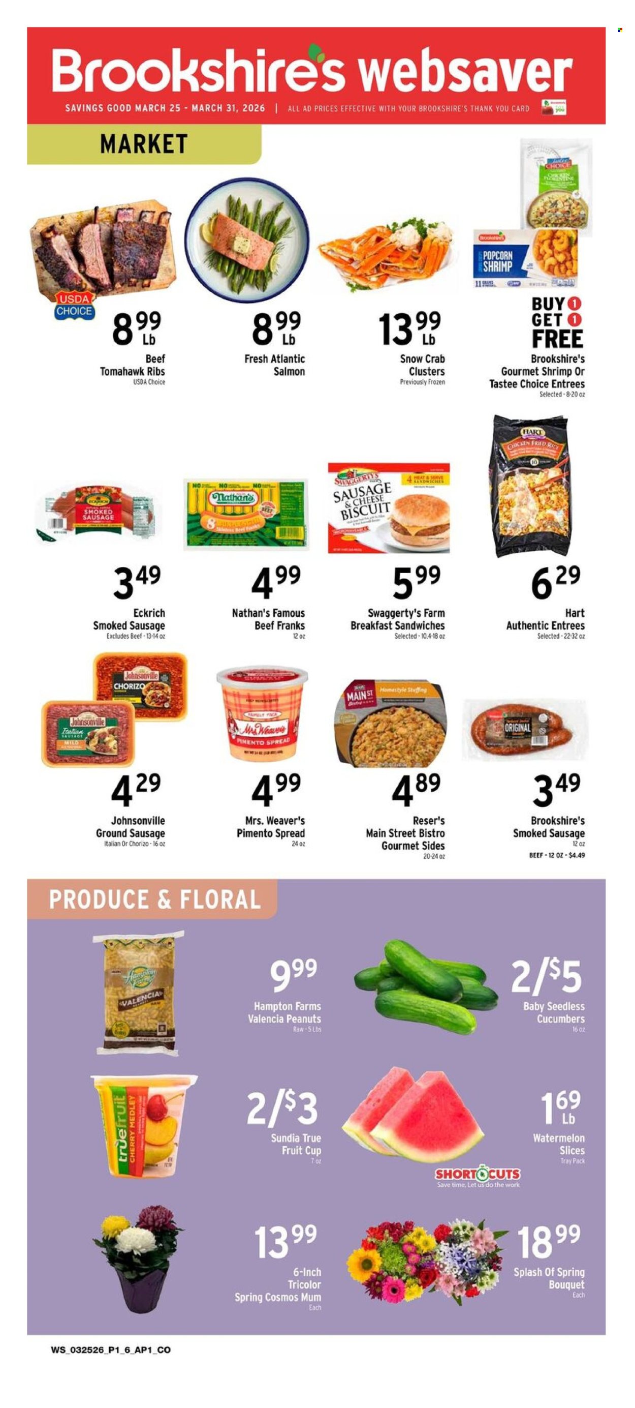 Brookshires ad - 03/25/2026 - 03/31/2026. Page 1