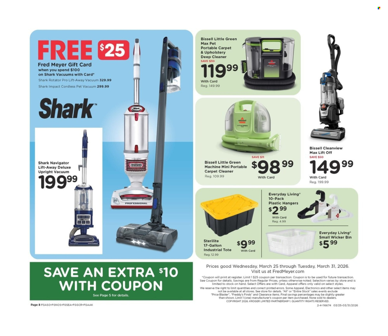 Fred Meyer ad - 03/25/2026 - 03/31/2026. Page 9