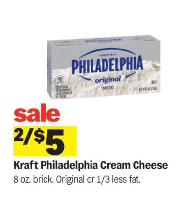 Kraft Philadelphia Cream Cheese