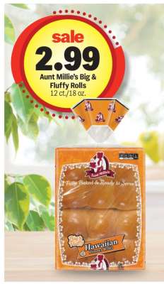 Aunt Millie's Big & Fluffy Rolls