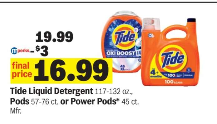Tide Liquid Detergent
