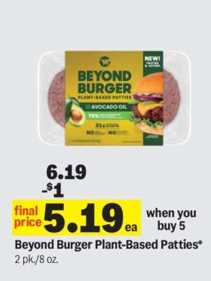 Beyond Burger Plant-Based Patties