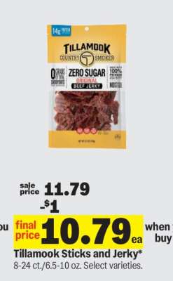 Tillamook Sticks and Jerky