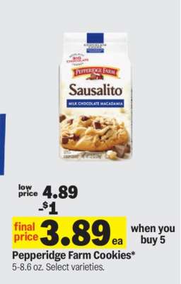 Pepperidge Farm Cookies