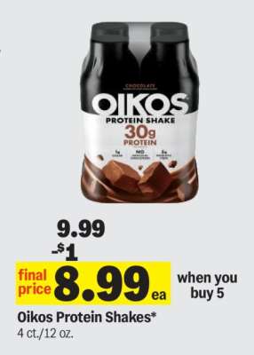 OIKOS PROTEIN SHAKES