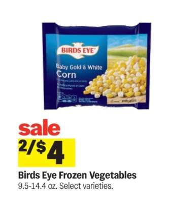 Birds Eye Frozen Vegetables