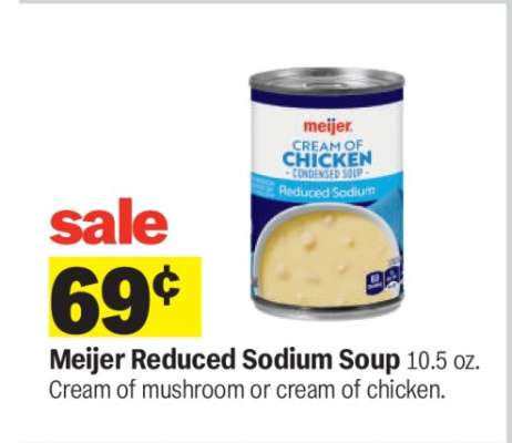 Meijer Reduced Sodium Soup