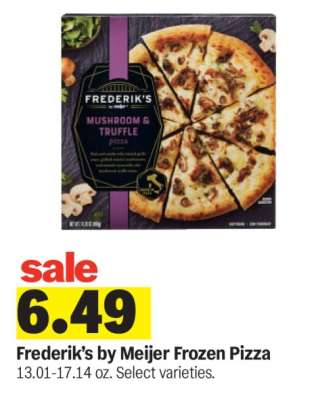 Frederik's by Meijer Frozen Pizza