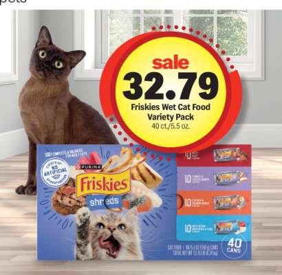 Friskies Wet Cat Food Variety Pack
