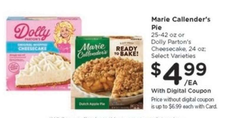 Marie Callender's Pie