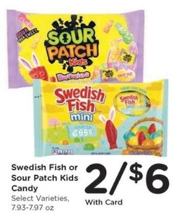 Swedish Fish or Sour Patch Kids Candy