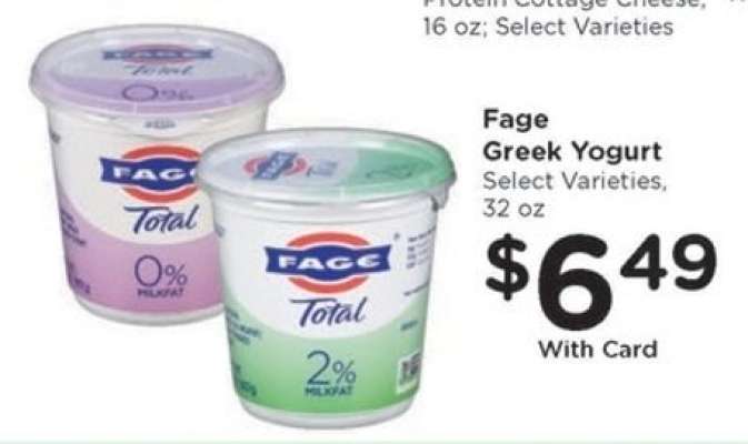 Fage Greek Yogurt
