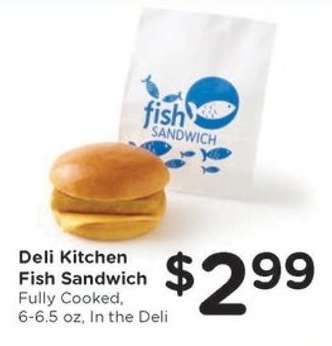 Deli Kitchen Fish Sandwich