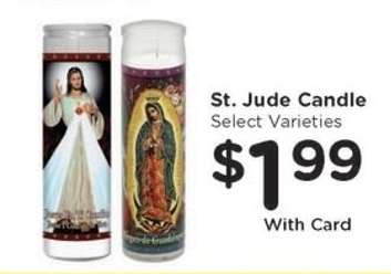 St. Jude Candle