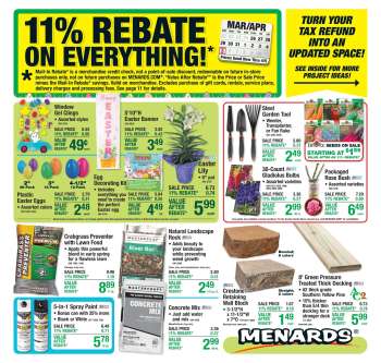 Menards Flyer - 03/26/2026 - 04/05/2026.