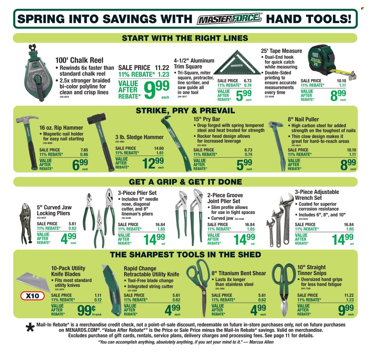 Menards ad - 03/26/2026 - 04/05/2026. Page 3