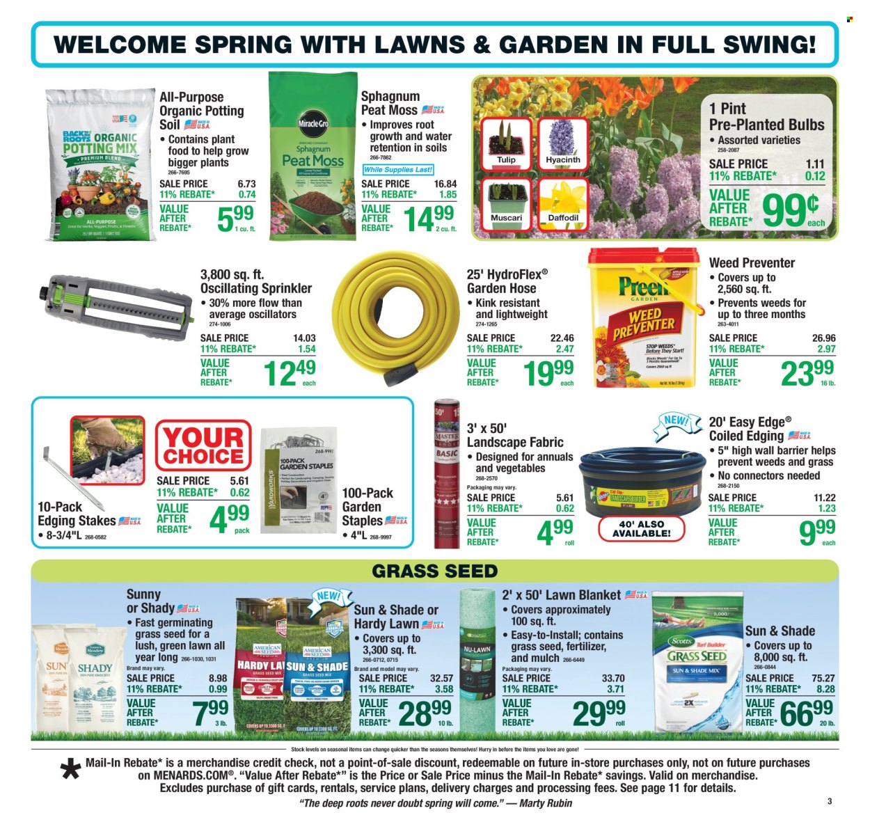Menards ad - 03/26/2026 - 04/05/2026. Page 4