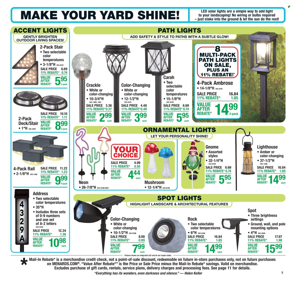 Menards ad - 03/26/2026 - 04/05/2026. Page 7