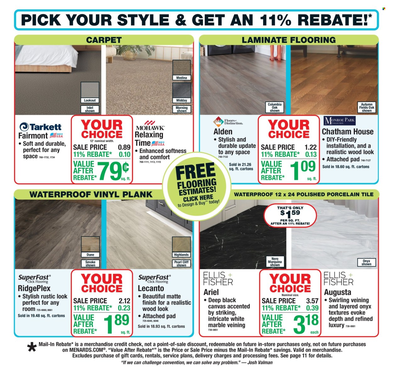 Menards ad - 03/26/2026 - 04/05/2026. Page 12