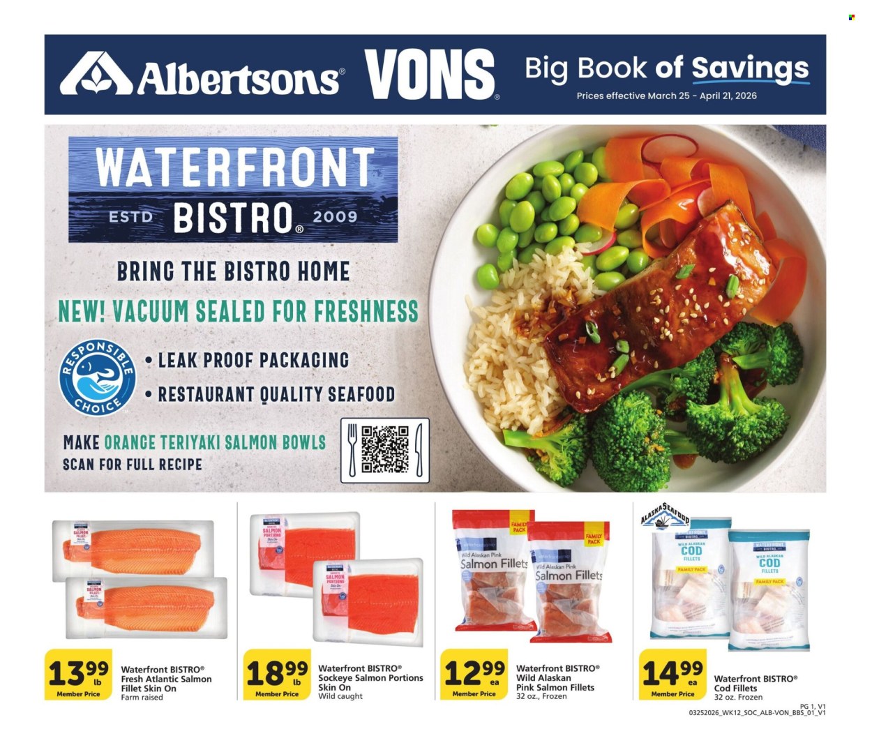 Albertsons ad - 03/25/2026 - 04/21/2026. Page 1