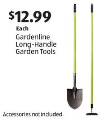 Gardenline Long-Handle Garden Tools