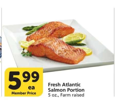 Fresh Atlantic Salmon Portion