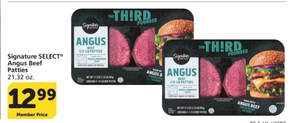 Signature SELECT Angus Beef Patties