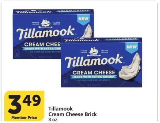 Tillamook Cream Cheese Brick