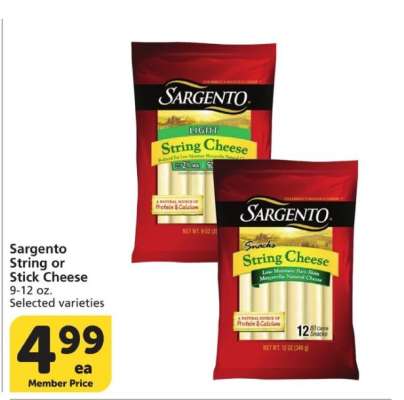 Sargento String or Stick Cheese